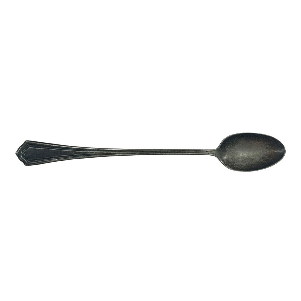 Mayfair Hotel St. Louis Iced Tea Spoon 7.5" SP R&B Reed & Barton Vintage